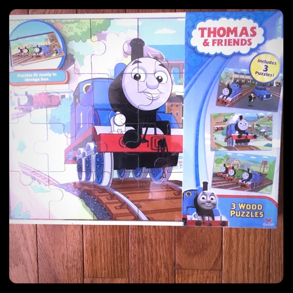 thomas the train wooden puzzle